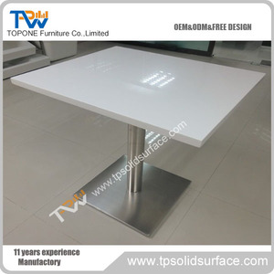 Marble <strong>Tulip</strong> Dining <strong>Table</strong> Set Space Saving Home Furniture - Product Image 4