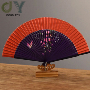 Tùy Chỉnh Chất Lượng Cao <span class=keywords><strong>Fan</strong></span> Tay Lụa Tre Gấp Phong Cách Nhật Bản Quạt Tay - Product Image 5