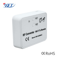 Convertidor RF Wi-Fi para Hogar Inteligente YET6956WFR, Multifrecuencia 240-930MHz, Control Remoto para Puerta de Garaje, Convertidor de WIFI a RF