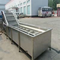 Industriële Verse Groenten En Fruit Reinigings-En Verwerkingsmachines Jujube Wasmachine Met Luchtdroogapparatuur