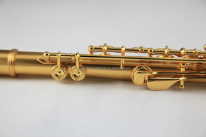 <span class=keywords><strong>Flauto</strong></span> placcato in oro strumenti musicali di alta qualità di buona qualità - Product Image 5