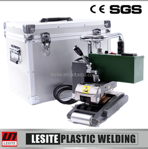 Venta caliente Lesite 1800 W fusión máquina de costura soldador cuña de membrana de plástico de HDPE PP PVC EVA - Product Image 6