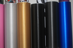 1.52x30M Sans Bulles D'air Autocollants De Carrosserie Wrap PVC Matériel Vinyle Automobile Voiture Wrap Mat de Papier D'<span class=keywords><strong>aluminium</strong></span> Brossé - Product Image 3