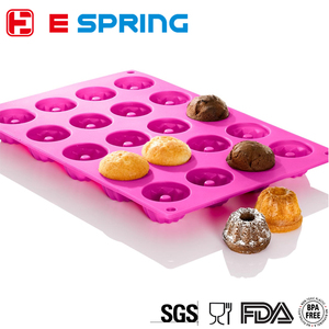 20 Cavité Mini Petit pétale Beignets Silicone Modèle Moules En Silicone Pour Gâteau - Product Image 5