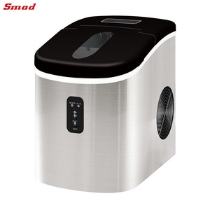 Red SS Cabinet Black Plastic <strong>Top</strong> <strong>Counter</strong> <strong>Top</strong> Cube <strong>Ice</strong> <strong>Maker</strong> - Product Image 2