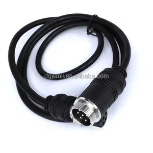 M16 Rear View Camera 6 Pin Mini Din Male Female Din Aviation Connector