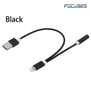 3 en 1 USB cable de datos de carga rápido y 8 Pin Audio Adaptador convertidor de auriculares para <span class=keywords><strong>el</strong></span> iPhone 7/7 más - Product Image 1