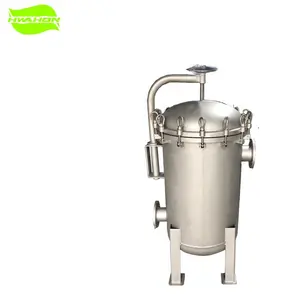 5 micron stainless steel PP precision filter housing water cartridge filter housing wastewater filtration treatment