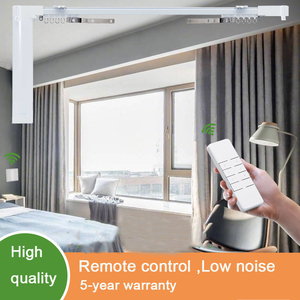 Factory Price Durable Eco-Friendly Motorized Electric <strong>Aluminium</strong> <strong>Curtain</strong> <strong>Track</strong> with Lithium Battery Custom Size Modern Design - Product Image 3