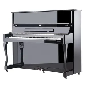 Spyker Hd-L123 Compacte Digitale Rechtop Home Piano Console Smart Piano Black Polish