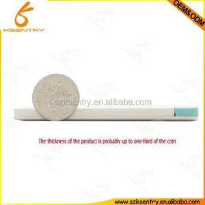 Ultra delgado, tamaño tarjeta de crédito, RoHS Material ABS 2500 mAh tamaño billetera portátil cargador externo Power Bank - Product Image 2