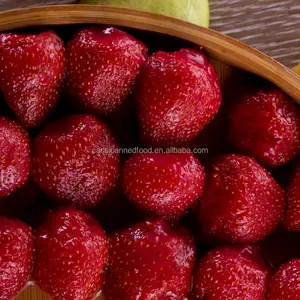 China Top5 Canned Fruit Strawberry In Syrup Fresh Fruit Strawberry