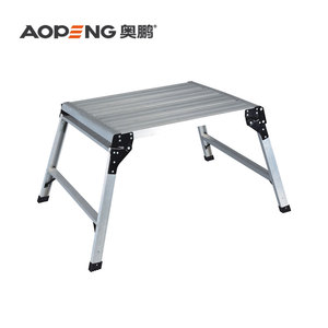 Direct Factory Price Modern Design Portable <strong>Aluminum</strong> Folding <strong>Work</strong> <strong>Platform</strong> AP-801B - Product Image 4