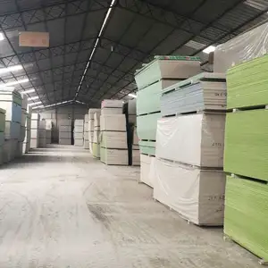 Papan Gypsum Drywall Tahan Air Fire Rated Standar Usa Pabrikan Tiongkok