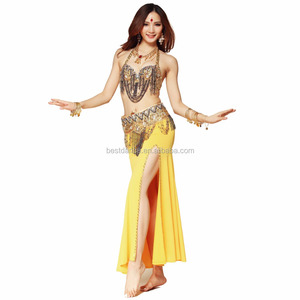 BestDance Venta caliente <span class=keywords><strong>Sexy</strong></span> árabe adulto ropa de danza del vientre, diseño profesional danza del vientre <span class=keywords><strong>traje</strong></span> con flecos - Product Image 6