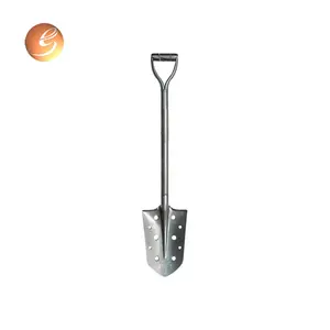 Japan power shovel digger D grip steel handle spade