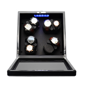 <span class=keywords><strong>Caja</strong></span> <span class=keywords><strong>de</strong></span> almacenamiento automática para reloj, 24 rotadores o bobinadoras, con pantalla táctil LCD - Product Image 4