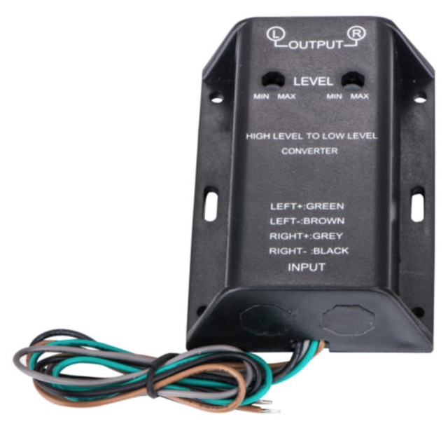Car Noise Filter Ground Loop Isolator High Level to Low Level Converter