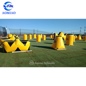 Búnkeres Inflables Gigantes para Paintball, Búnker Inflable para Tiro con Arco, X Bunker Xx en Venta - Product Image 6