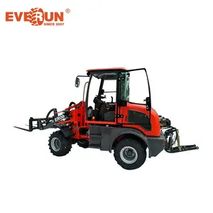 Competitive price Everun ER08 small telescopic boom garden weel loader