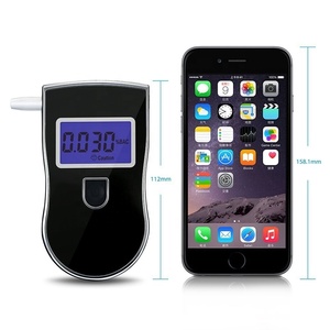 2024 Schlussverkauf Digital-LCD hochpräzise Anzeige tragbarer Alkohol-Tester mit Mauspartüre Atem-Alkoholdeserver AT818 - Product Image 6