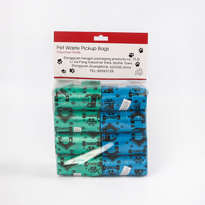 Leg printout's least wholesale custom corn starch compostable Biodegradable bag dog poop - Product Image 2