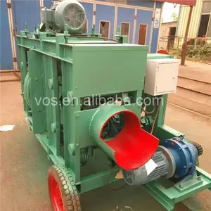 Diesel engine wood debarker, wood log peeling machine