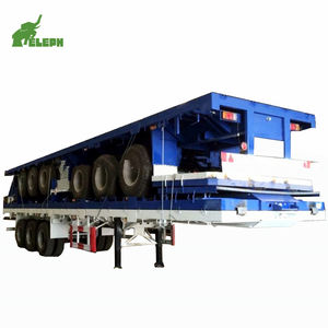 Offre Spéciale 3 <span class=keywords><strong>axel</strong></span> 40ft Pieds 50ft Conteneur 60ft Remorque à plateau Tanzanie Semi-remorque à plateau d'occasion à vendre - Product Image 5