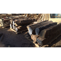 Colonnes hexagonales en basalte naturel pour aménagement paysager de jardin, fontaine d'eau en pierre, colonnes en basalte