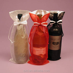 Sacs en organza en vrac/grands sacs-cadeaux en organza pour bouteilles de shampooing/bougies/pantoufles/condiments gastronomiques - Product Image 3