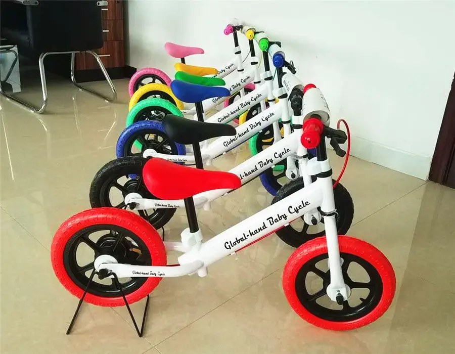 Fabriek Voorraad Verkoop Multi Kleuren Kids Slide Bike Aangepaste Carbon Staal/Aluminium/Pvc Eva/Pu/air Rubber Hong Teng