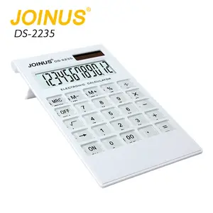 Joinus-calculadora Solar de escritorio para estudiantes, herramientas de oficina, papelería de negocios, fracciones, 12 dígitos, venta al por mayor