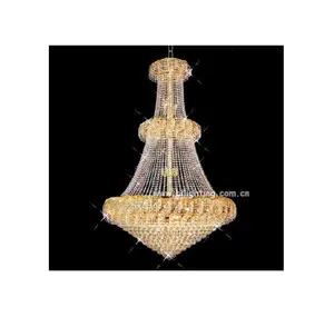 Contemporary gold wholesale chandelier crystal decent lites small chandelier lamp hotel hanging decoration crystal pendant light