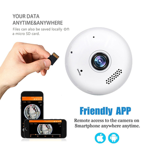 Ojo de pez de 360 grados camaras de seguridad ip wifi para importar - Product Image 4