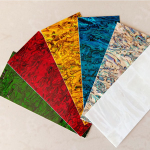 Saf doğal mavi abalone shell levhalar sticker dekorasyon duvar kağıdı - Product Image 4