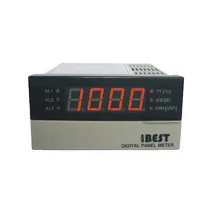 DW8 RS485 Communication Modbus Single 상 Multi-Function Digital Electric Power Factor KWH Meter Controller AC220V (IBEST)