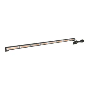 Barre lumineuse à LED cob de grande taille 80W ambre blanc pour véhicule d'urgence