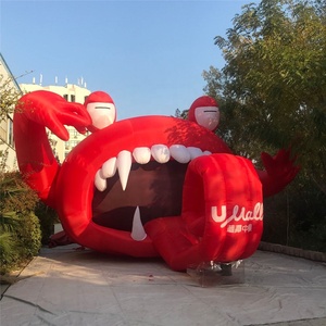 नेत्रगोलक के साथ विशाल inflatable मुंह गुब्बारा - Product Image 5