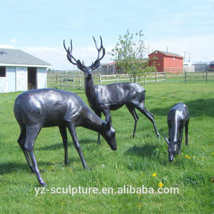 Outdoor <strong>Garden</strong> Life Size Bronze Stag Casting Life Size Brass Bronze Deer <strong>Garden</strong> Statues <strong>Sculpture</strong> <strong>for</strong> <strong>Sale</strong> - Product Image 3