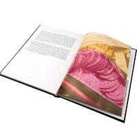 تصميم جيد كامل اللون رخيصة مخصصة كتاب بغلاف مقوى الطباعة