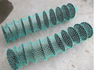 <strong>Square</strong> <strong>Foldable</strong> HDPE <strong>Crab</strong> &amp; Shrimp Trap <strong>Net</strong> with 0.32mm-5mm Thickness for Lobster and <strong>Crab</strong> Fishing - Product Image 3