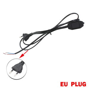 Cable de atenuación de luz, <span class=keywords><strong>enchufe</strong></span> de conmutación de luz, <span class=keywords><strong>interruptor</strong></span> de botón de atenuación de alimentación, de línea de 1,8 m Cable, lámpara LED, modelo de <span class=keywords><strong>enchufe</strong></span> europeo y estadounidense - Product Image 3