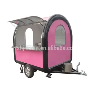 JX-FR220W Practical and affordable multifunctional food trolley cart trailers ice cream cart