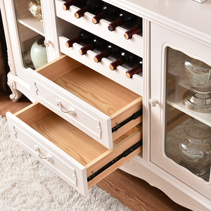 <span class=keywords><strong>Buffet</strong></span> en bois d'acacia <span class=keywords><strong>Buffet</strong></span> Mobilier de salle à manger avec panneau Style pour la maison <span class=keywords><strong>ou</strong></span> l'hôtel - Product Image 4