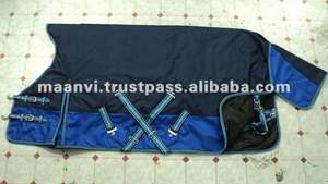 Mantas para Caballos de Alta Gama 210DNR, Diseño Acolchado para Establos con Forro Interior de Algodón, Producto Más Vendido del Fabricante - Product Image 2