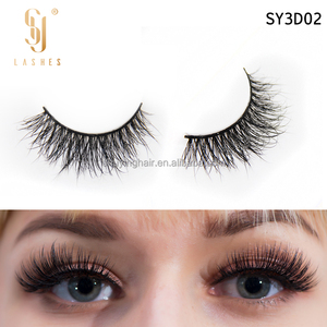 Comercio al por mayor maquillaje pestañas falsas, visón pestañas <span class=keywords><strong>postizas</strong></span> - Product Image 5