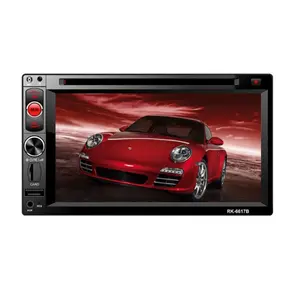 RK-6617B Car MP5 6.2 Inch 2DIN auto radio Stereo Touch Screen auto Radio Video Car MP5 Car Media Player