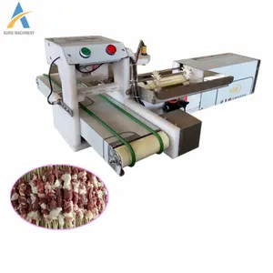 Electric BBQ Skewering Machine Beef Meat Kebab Skewer Machine