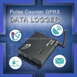 GPRS Data Logger Multi-channel Temperature Humidity digital pulse counter remote monitoring system