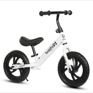 Equilíbrio para bebês de fibra de carbono, personalizado, balança deslizante de bicicleta/mini 12 polegadas sem pedal, equilíbrio para crianças de 2-5 anos